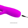 Pretty Love Vibro Rabbit à poussée Melanie Pretty Love 21cm Violet